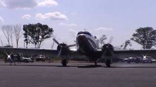 Dc-3 Startup, Taxi & Takeoff