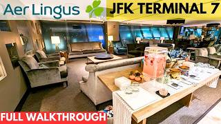 Aer Lingus Lounge In New York Jfk Terminal 7 - Full Walkthrough