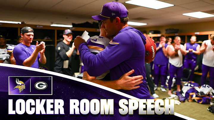Kevin O’Connell’s Locker Room Speech After Win Over Green Bay Packers
