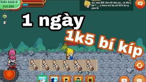 🚩Cách úp bí kíp nhanh nhất [ NgỌc Rồng online]