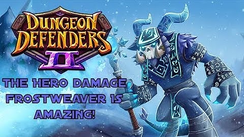 The hero damage frost weaver!!! 🌀🌀❄️