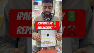 Ipad battery replacement ⚒️ #shorts #viralshort #youtubeshorts #mobilerepairing #ipadrepair