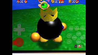 Mario plays super Mario 64 ￼