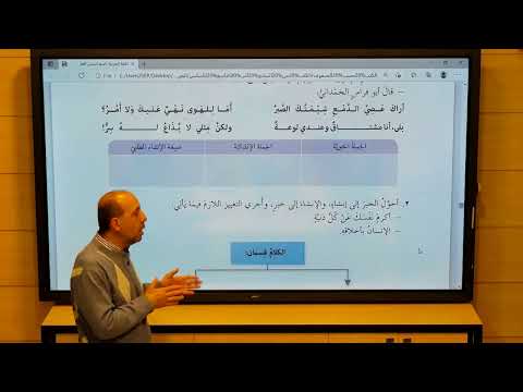 التاسع لغة عربية الخبر والإنشاء