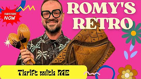 Awesome RETRO Goodwill Thrift Haul! Join Me to Find Fun Vintage Dinnerware, Pottery, Decor and MORE!