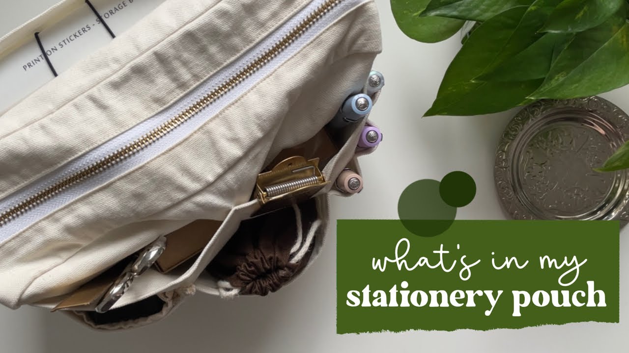 What's in my stationery pouch ... | Meine Essentials für Journal & Kalender