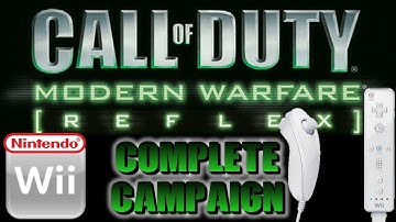 Ω Nintendo Wii | Modern Warfare: Reflex | The Complete Campaign #WiimoteWarrior