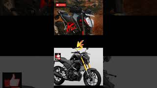 KTM Duke 250 🆚 MT 15 v2 || #shorts #youtubeshorts #viral #ktm #mt15