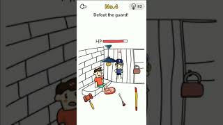 Brain Out Escape Room Level 4 || Defeat the guard. screenshot 5