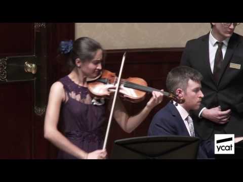 Savitri Grier, Richard Uttley; Enescu Violin Sonata No. 3 in A minor; mov. i