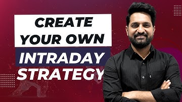 Create Your Own Intraday Trading Strategy | Live Trading  |  Theta Gainers