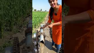 water irrigation ki jabardast technique #gaon #farm #desijugaad #kisanlife #gaonkilife