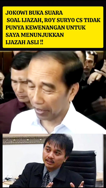 Jokowi speaks out about fake diplomas #viral #latestnews #news #viralreels #viralvideo #viralshort