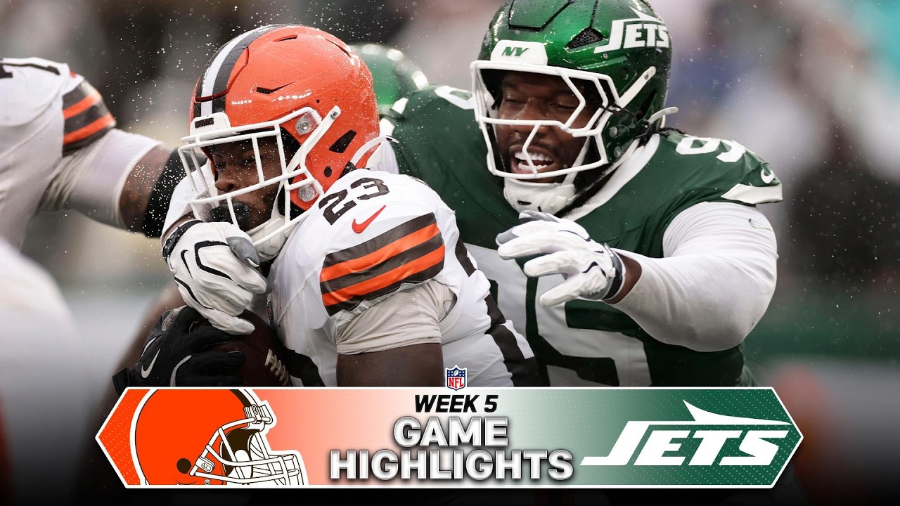 Cleveland Browns vs New York Jets Game Highlights | 2026 NFL Season Week 5