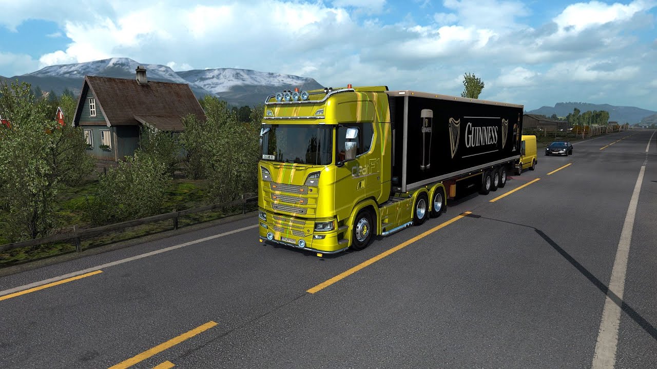ETS2 1.36 Promods 2.45 Honningsborg [NO] - Ivalo [FI] | 1440p