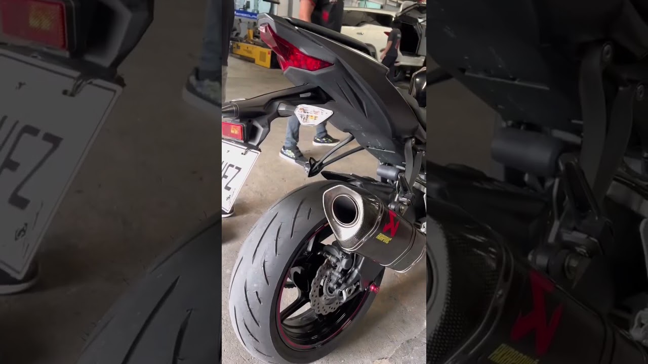 Installing akrapovic full system on zx6r 
