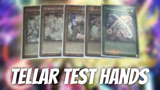 YuGiOh | Tellarknight Test Hands! | Post Nats!