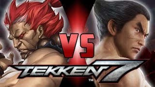 TEKKEN 7 story Mode - Kazuya V\/S Akuma Full Fight (1080p 60fps) PC Gameplay No commentry #tekken7