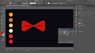 Red Ribbon How to Draw Flat Design Vector Art