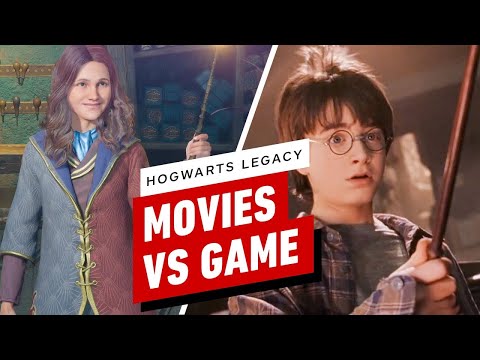 : Harry Potter Movies vs Game Comparison