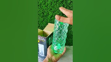 Rose Daimond Table Lamp USB Charging Touch Lamp Unboxing Video #shortsfeed