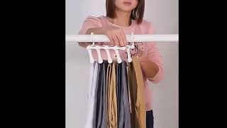 Celebrity 5 in 1 Stylish Multifunctional Pants Rack Hanger Adjustable Pants Rack AS1333 Wealth