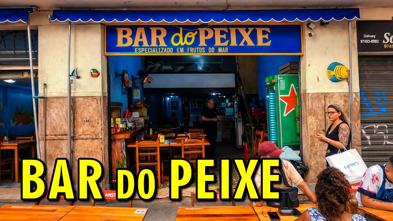 Bar do Peixe no Centro do Rio | Vale? Experiência completa no Restaurante Rústico de Frutos do Mar
