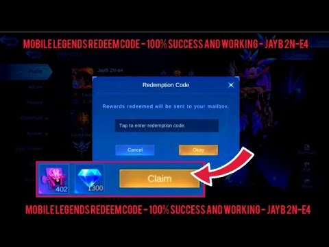 ML Redeem code April 6-7 2023 mobile Legends New Redemption Code +Rare ...