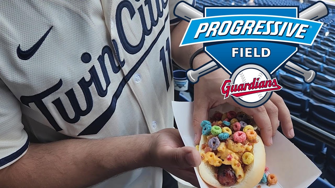 Walking tour of Progressive Field in Cleveland, Ohio