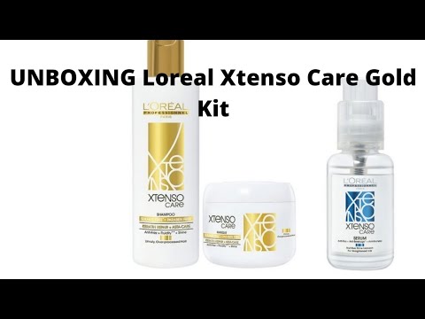 My Hair Care Routine| Loreal Xtenso Gold Care Shampoo, Masque and Serum