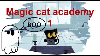 Google doodle halloween - Magic cat academy 1 with timestamps screenshot 4