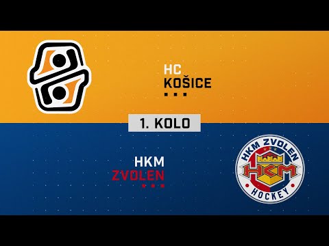 1.kolo finále HC Košice - HKM Zvolen HIGHLIGHTS