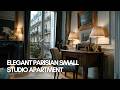 Elegant Parisian Small Studio Apartment Decorating Ideas Timeless