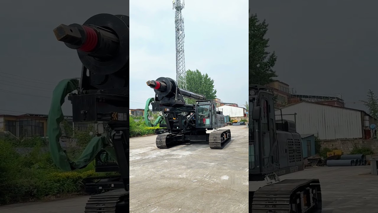 40m depth rotary drilling rig DR-160 for municipal foundation construction 