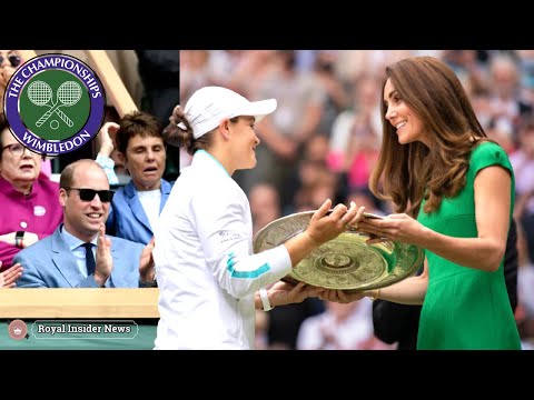 Catherine and Prince William Watch Ashleigh Barty Beat Karolina Pliskova in The Wimbledon Final