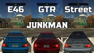 BMW M3 E46 vs BMW M3 GTR vs BMW M3 GTR Street - NFS MW Redux V3 - WHICH IS FASTEST ?