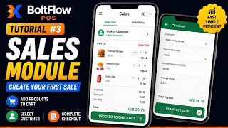 Tutorial #3 | Sales Module - Create Your First Sale (Mobile app)
