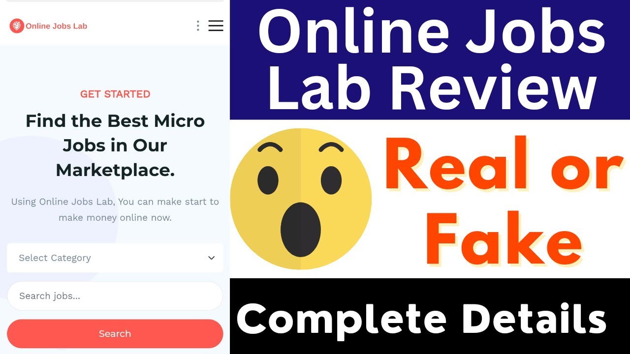 Online Jobs Lab Real or Fake | Onlinejobslab.com Review | Online Jobs Lab Payment Proof | Withdrawal