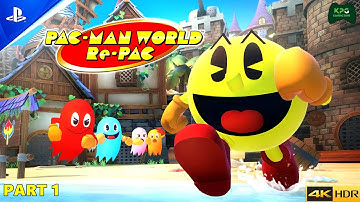 PAC-MAN WORLD Re-PAC (PS5) - Gameplay 4K | Part 1 - Buccaneer Beach | LEVEL 1-1