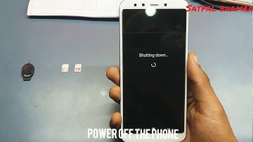 Redmi A2 ; How to insert sim in MI A2