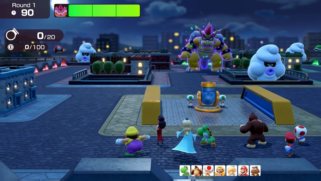 Super Mario Party Jamboree // Bowser Kaboom Squad (Ty-Foos - Pauline) - Walkthrough