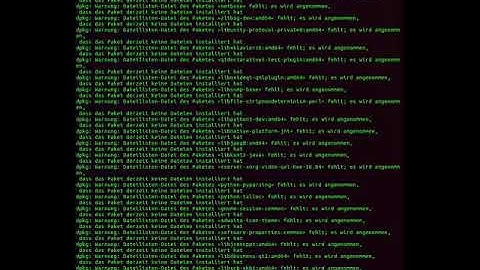 DEPENDENCY PROBLEM on Linux