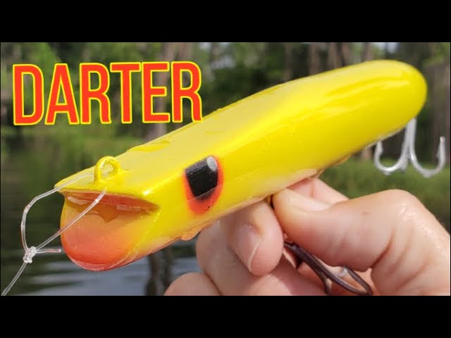 How to Make a Wooden Darter Plug Step-By-Step #darterplug #striperfishing 