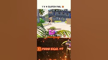 1 V 4 Clutch Fail 🥵 #bgmi #shorts #shortbreak #ytshorts #gaming #lozzzgaming #jonathangaming