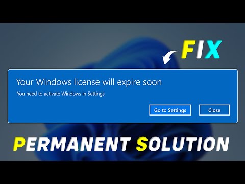 Your Windows License Will Expire Soon Windows 11/10 | You Need to Activate Windows in Settings