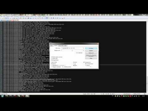 Getting download links from html to txt file