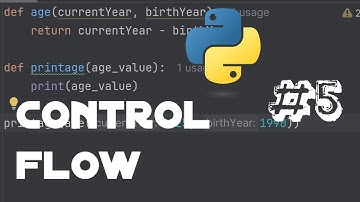 Python for Beginners #5 (Control Flow)