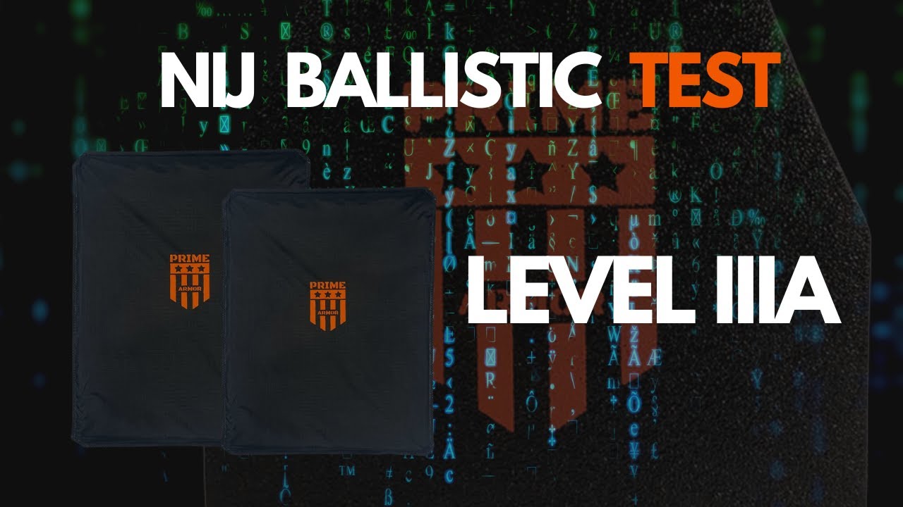 Multi size NIJ Level IIIA (HG2) Body Armor - PRIME ARMOR