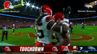 Broncos vs Browns