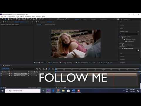 comic slide tutorial || after effects